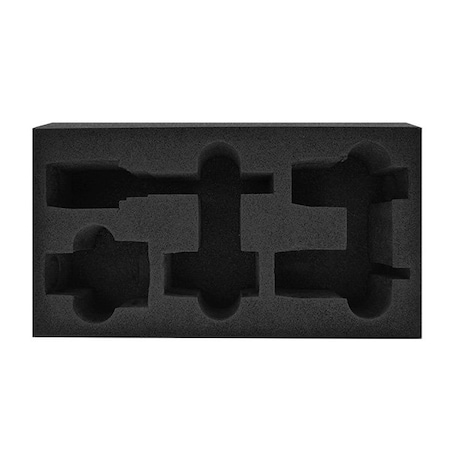 Holemaker Technology HMT Versadrive STAKIT small InsertFoam for adapters, 5 spaces SETFM-ADP-05